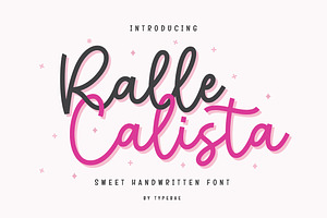 Ralle Calista - Sweet Script Font