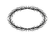 Nature Wreath Frame Vector Bundle, an Illustration by jahid234 (Thumbnail 18 of 51)