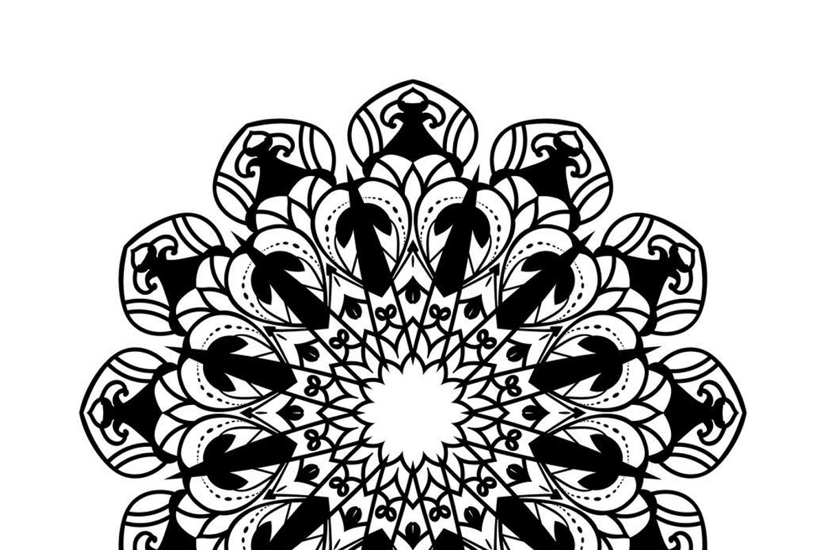 26 mandala vector background design, a Pattern Graphic by NJ Himel (Photo 12 of 27)