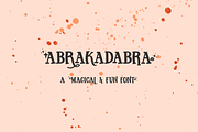 Abrakadabra Serif - A Magical Font, a Serif Font by Beck McCormick (Thumbnail 1 of 10)