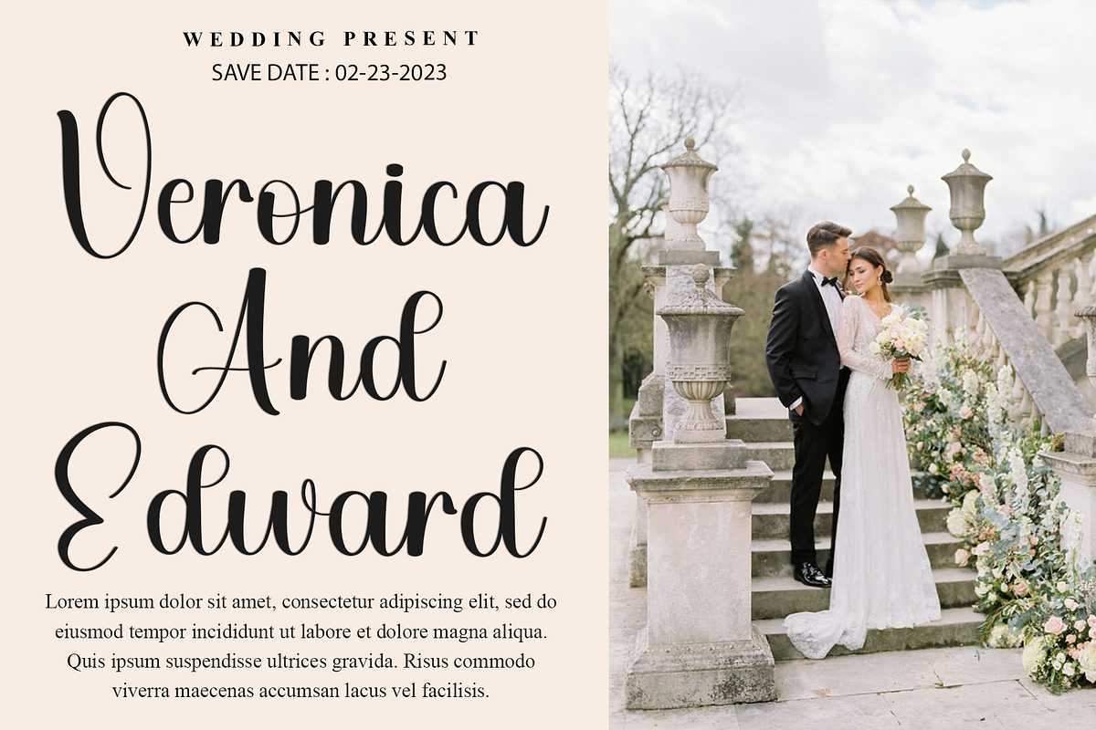 Wedding Staycation, a Handwritten Font by InermediaSTUDIO (Photo 4 of 8)