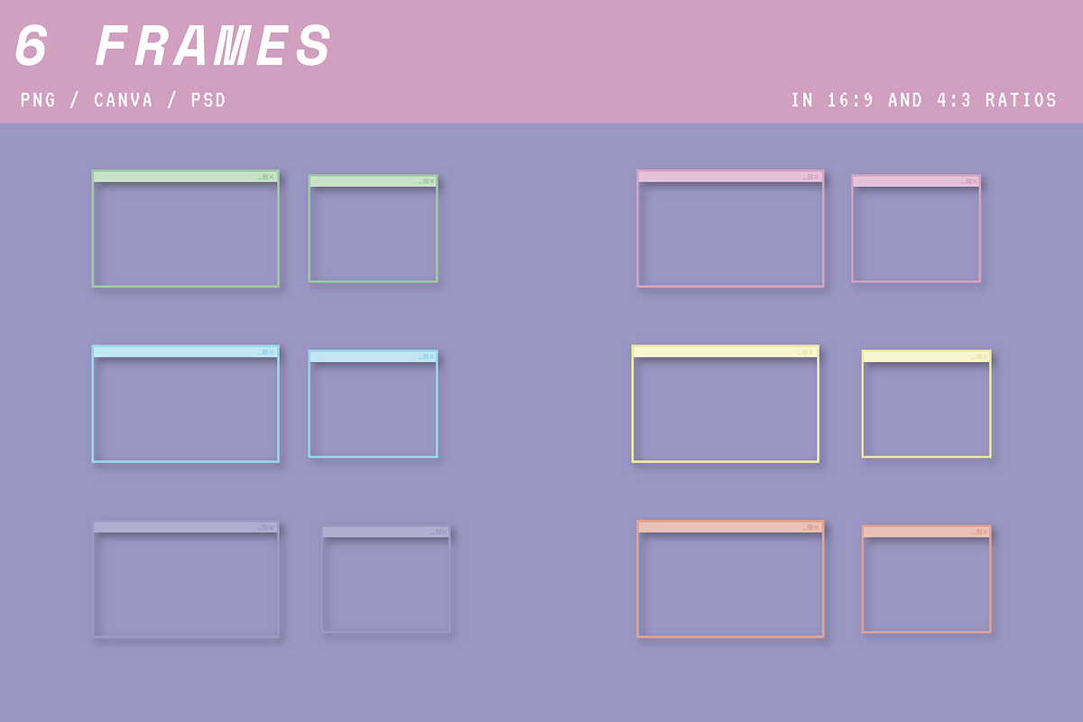 Streaming: Retro Computer Aesthetic, a Social Media Template by Liseno Designs (Photo 6 of 10)