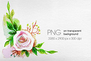 Set of watercolor flowers, a Decorative Illustration by ARSCOR (Thumbnail 10 of 11)