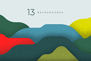 Colorful Landscapes, a Background Graphic by Léo Alexandre (Thumbnail 2 of 12)