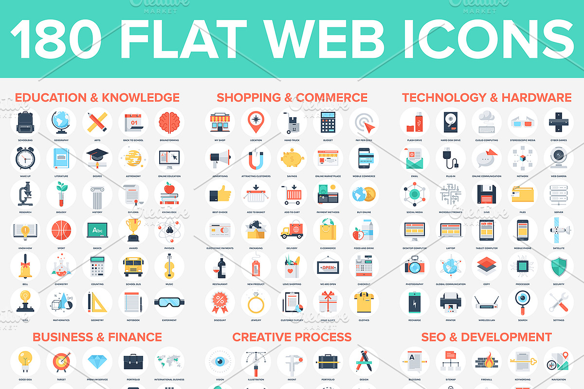 Web Icons., an Outline Icon by Maxim_Basinski (Photo 2 of 2)