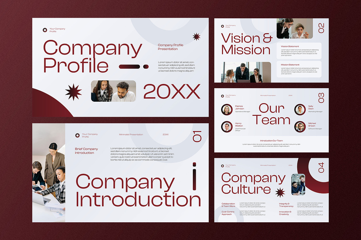 Company Profile Presentation, a Presentation Template by Aiyari Graphic (Photo 2 of 5)