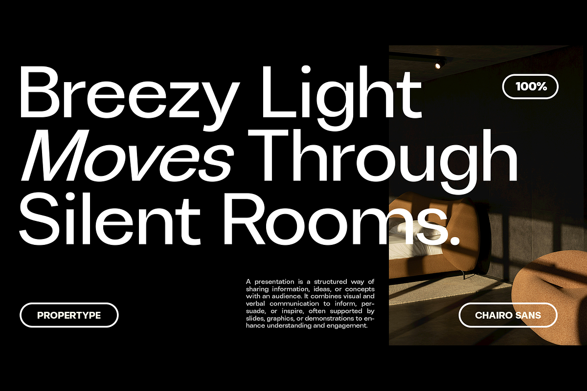 ChairoSans, a Sans Serif Font by Propertype (Photo 13 of 14)
