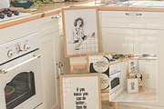 SUNNY KITCHEN | Frame Mockup set, a Household Mockup by yuliyuri.studio (Thumbnail 22 of 27)