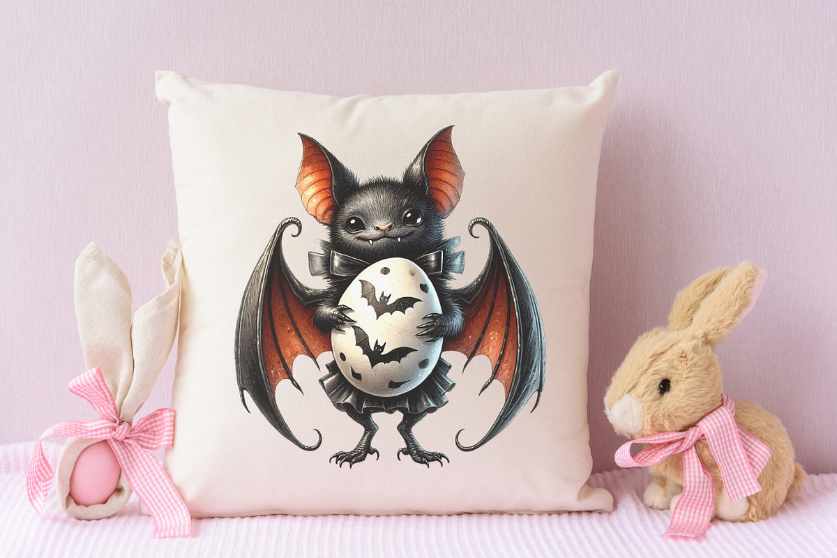 Funny Gothic Easter clipart, an Illustration by RobertsArt (Photo 5 of 7)