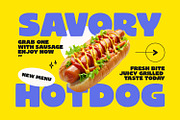 Montera - Food Font, a Sans Serif Font by Umitype (Thumbnail 2 of 8)