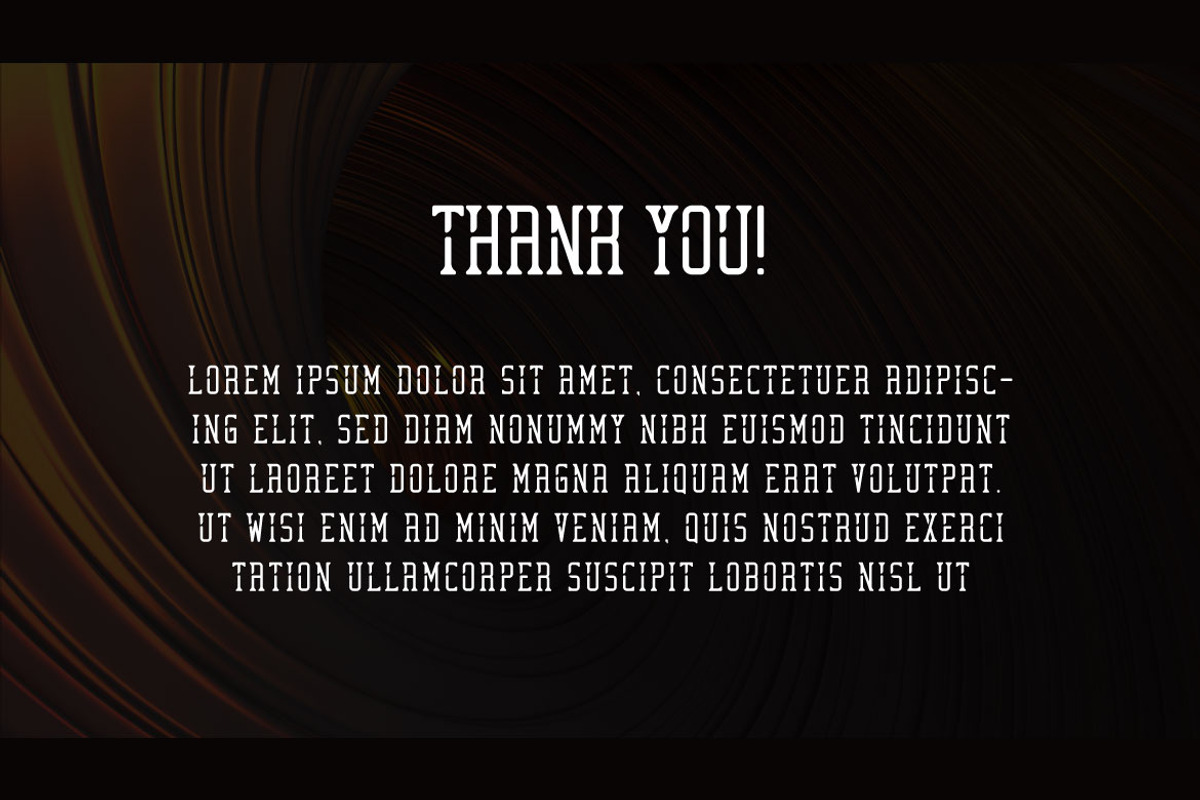 Ganesa - Modern Display Font, a Font by Mightyfire (Photo 3 of 3)