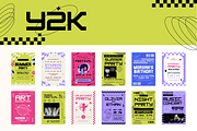 90 Events Invitations, a Social Media Template by TemplateCastleStore (Thumbnail 4 of 10)