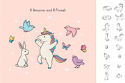 Cute Unicorn Procreate Set, a Brush Add-On by Pencil Twist (Thumbnail 2 of 10)