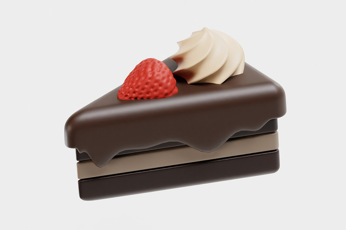 Birthday Cake, an Object 3D Model by fahad121 (Photo 2 of 7)