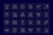 1700 Technology and Futuristic Icon, an Outline Icon by Prosymbols (Thumbnail 15 of 30)