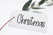 Santa Birthday | Script Font, a Script Font by Scratchones (Thumbnail 5 of 8)