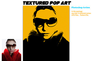 Textured Pop Art Photoshop Action