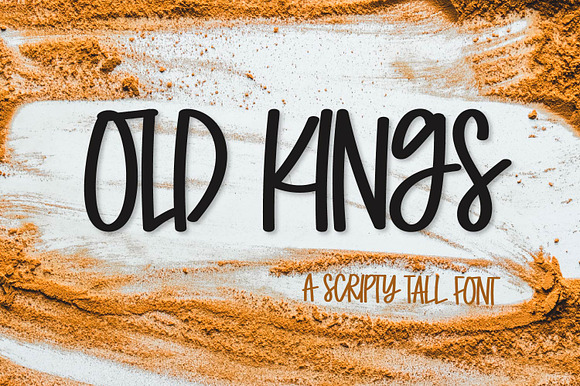 Old Kings - An Uppercase Script preview 8
