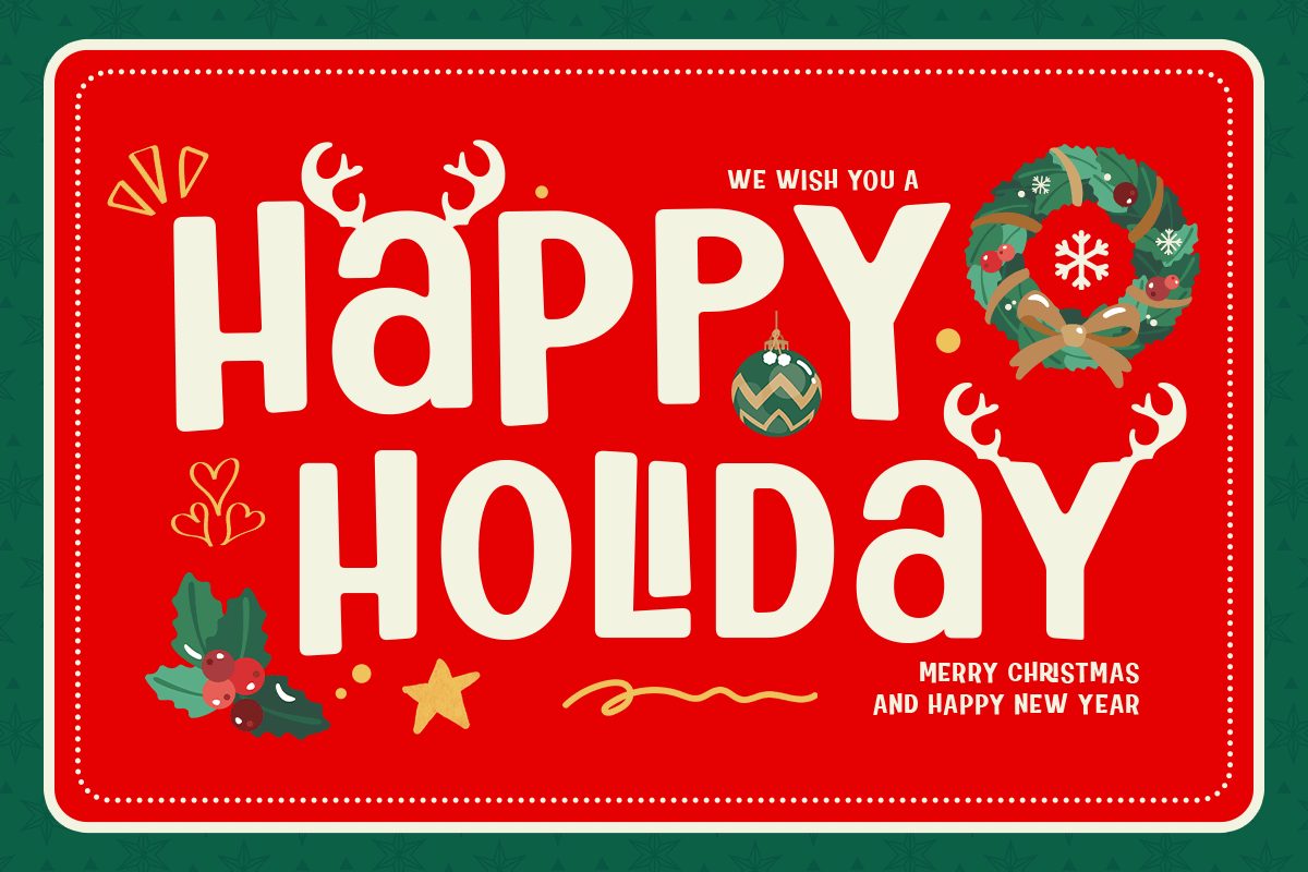 Sparkla – A Fun & Festive Christmas, a Sans Serif Font by roomspace creative lab (Photo 2 of 11)