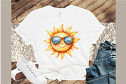 Kawaii Beach Clipart Bundle, an Illustration by Sublimation Artist (Thumbnail 4 of 6)