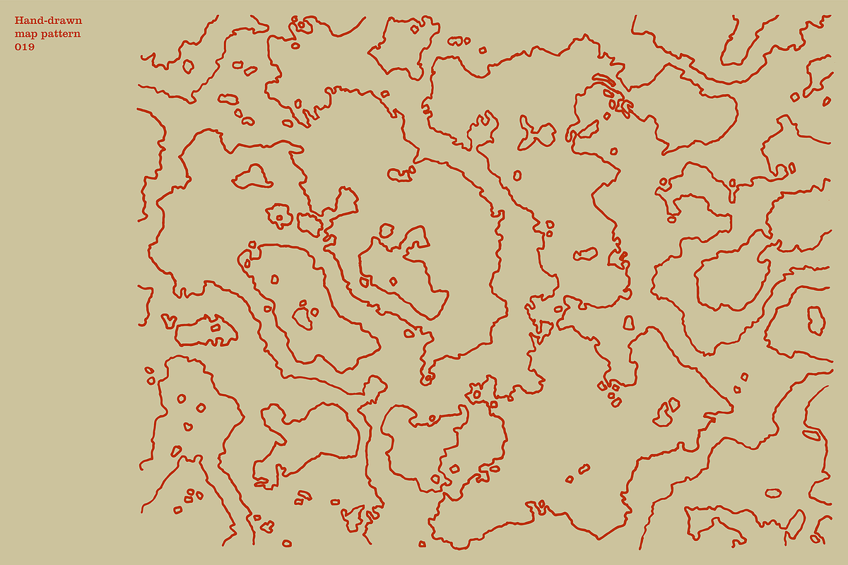 Hand-drawn vector maps volume 2, an Object Graphic by The Shop (Photo 23 of 26)