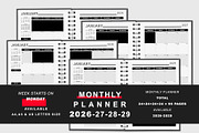 2026-2027-2028-2029 Ultimate Planner, a Stationery Template by MNT-Creator (Thumbnail 2 of 10)