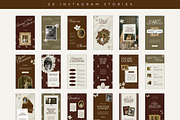 Floral Instagram Stories Posts Canva, a Social Media Template by Branding Babe Co. (Thumbnail 3 of 7)