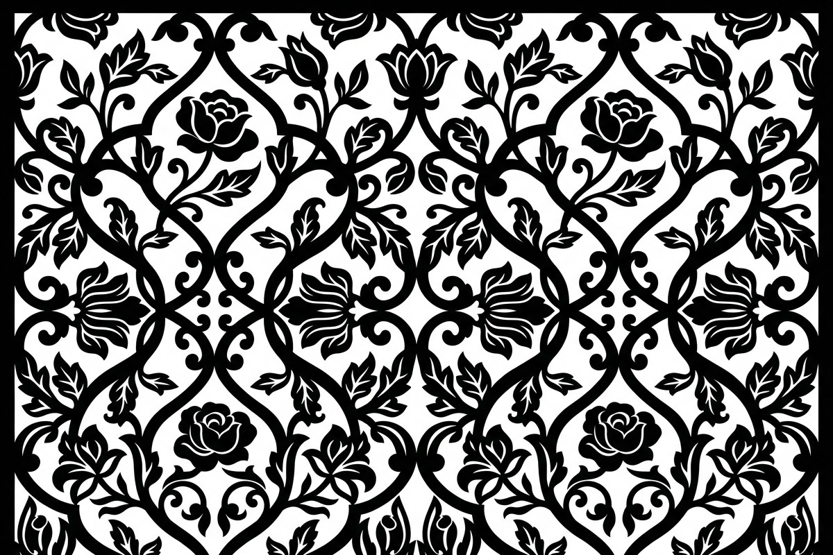 Elegant floral ornament pattern, a Decorative Illustration by Amazin_art (Photo 47 of 51)