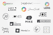 Modern Photography Logos Vol 5, a Branding & Logo Template by Jack Gosbell (Thumbnail 6 of 6)