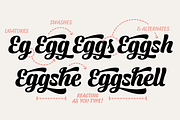 Lager -intro -50% off, a Script Font by Fenotype (Thumbnail 3 of 6)