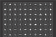 Social Icons - 154 Simple & Clean, an Icon by Black.dot™ (Thumbnail 3 of 3)