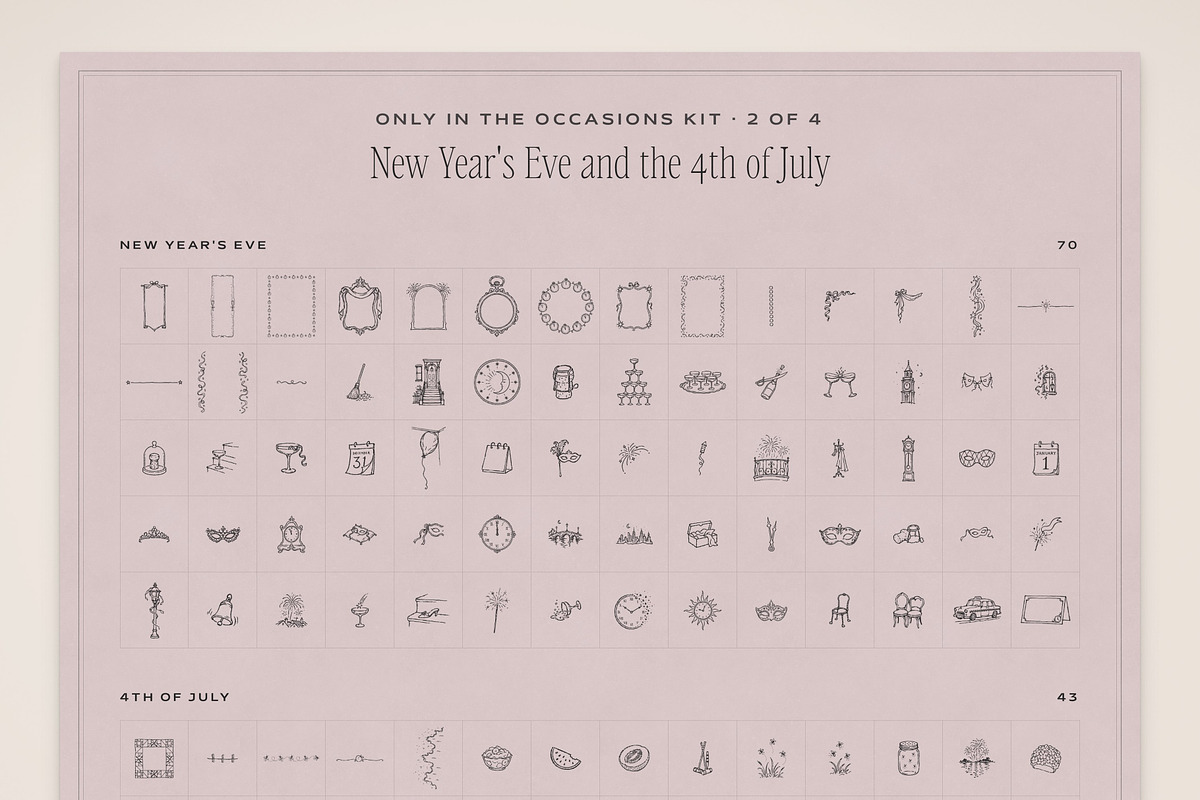 Holiday Party Invite Creator Bundle, an Object Graphic by The October Creative (Photo 12 of 24)