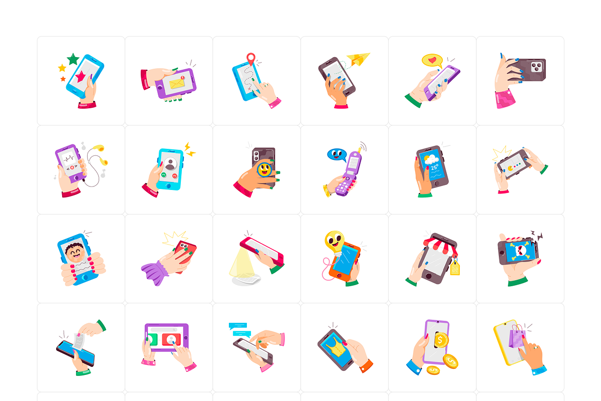 Animated Smartphone Stickers, an Emoji Icon by Vectors Market (Photo 6 of 7)