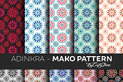 Adinkra MAKO Pattern, a Pattern Graphic by ByGiftyJane (Thumbnail 1 of 12)
