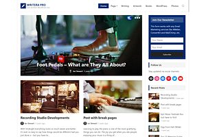 Writera - Blogging WP Theme