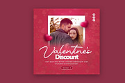 Valentine's Day Instagram Bundle, a Social Media Template by Saman Osama (Thumbnail 2 of 5)