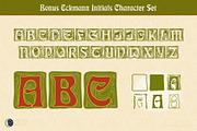 Eckmann & Eckmore Psychedelic Fonts, a Font by Paper Moon Graphic Supply (Thumbnail 4 of 22)