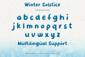 Winter Solstice - Display Font