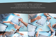 iPad Pro Photo Mockup Set - 7 PSD, an iPhone Mockup by mockupgeek (Thumbnail 2 of 7)