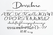 Derribme, a Script Font by pineungtype (Thumbnail 4 of 4)