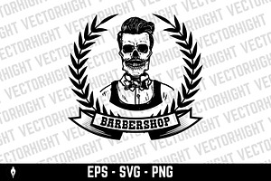 Barbershop. Illustration of bearded, a Person Illustration by Vectorhight
