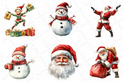 Christmas Joyful Time Clipart, an Illustration by DreamPrint404 (Thumbnail 2 of 5)