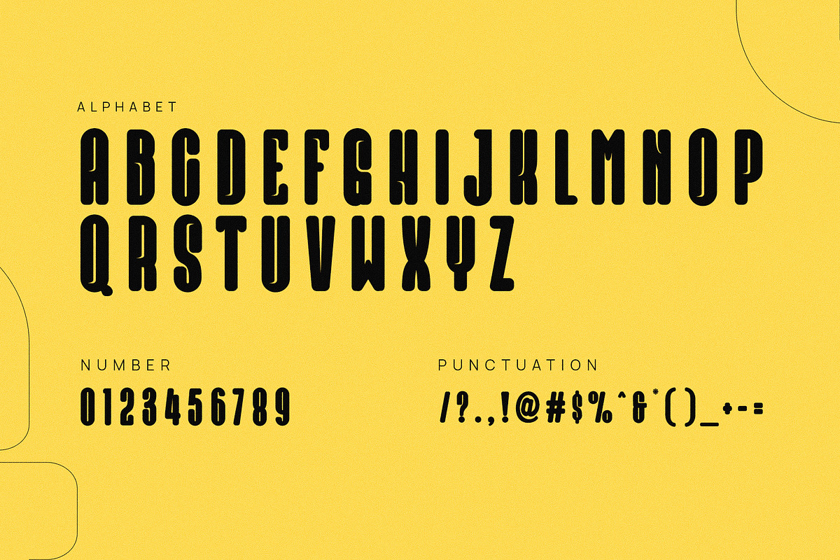 Sandeg Modern Futuristic Sans Serif, a Sans Serif Font by Perfectype (Photo 6 of 6)