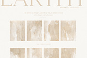 Earthy Paintings. Textures & Shapes, a Background Graphic by mekkêtto (Thumbnail 16 of 18)