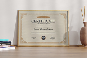 Modern Certificate Of Appreciation