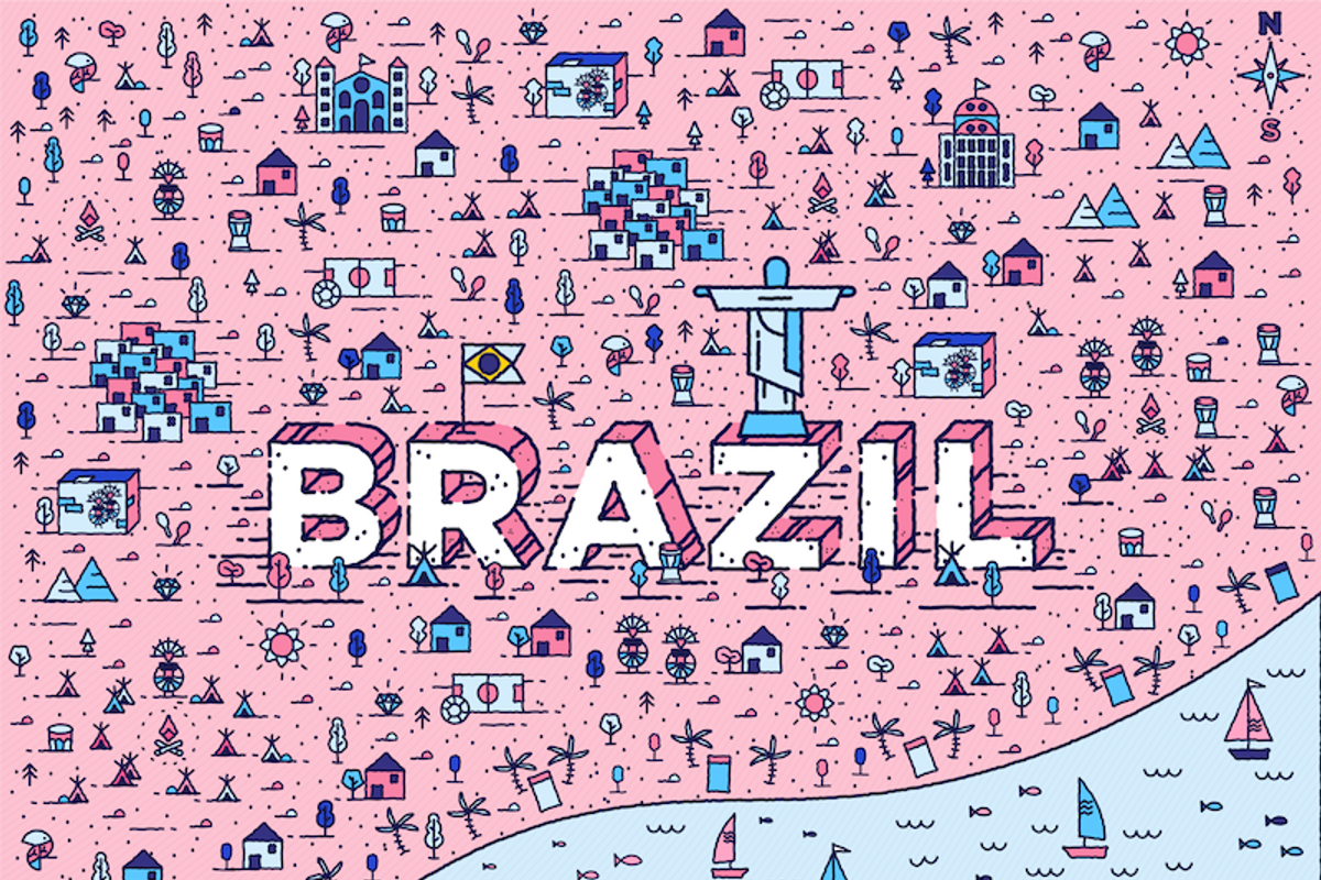 Brazil Illustration, a Person Illustration by D | S Creative Design