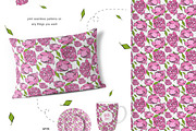 Flowers and jars clipart collection, a Texture Illustration by Satika (Thumbnail 7 of 10)