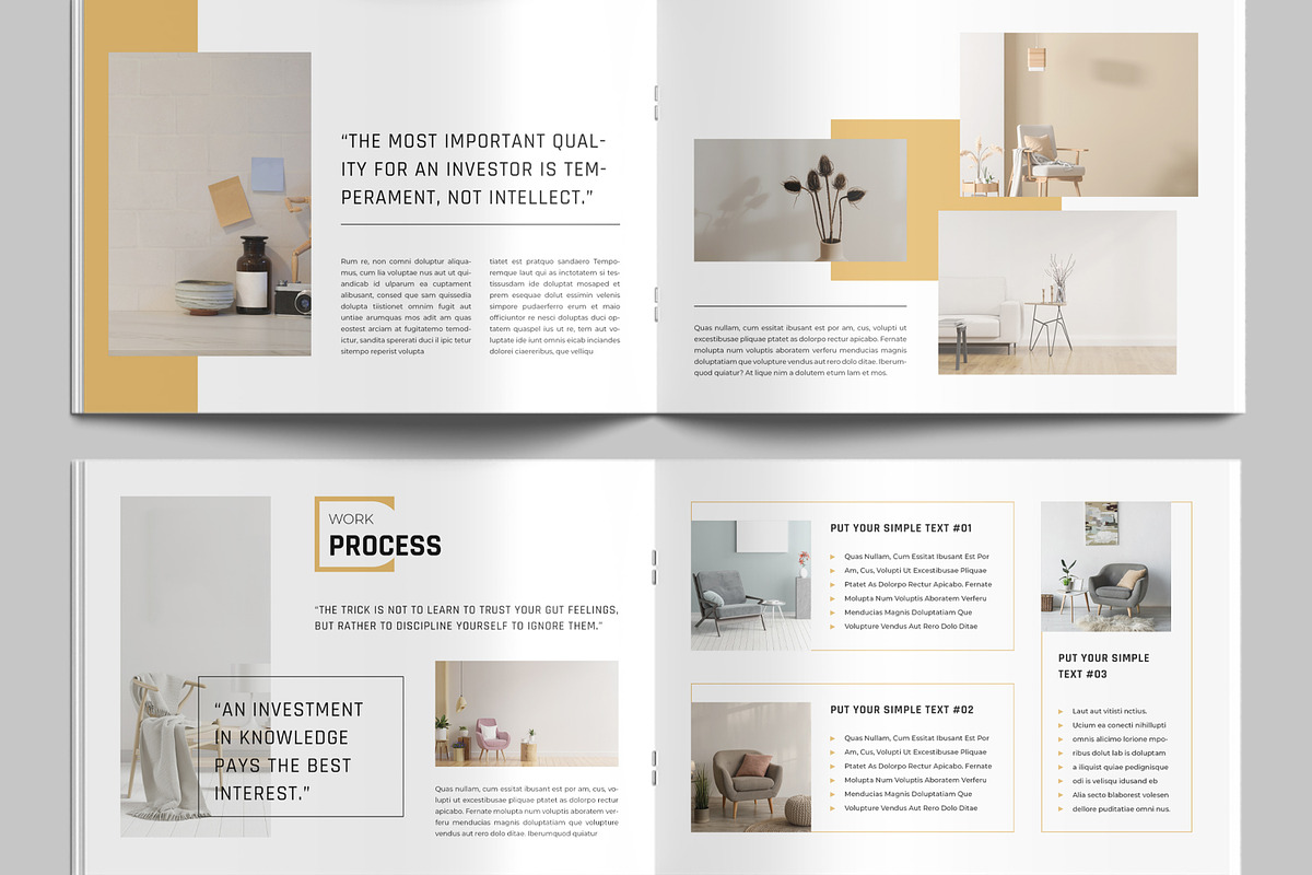 Portfolio Template Landscape, a Brochure Template by MightyDesign (Photo 3 of 9)