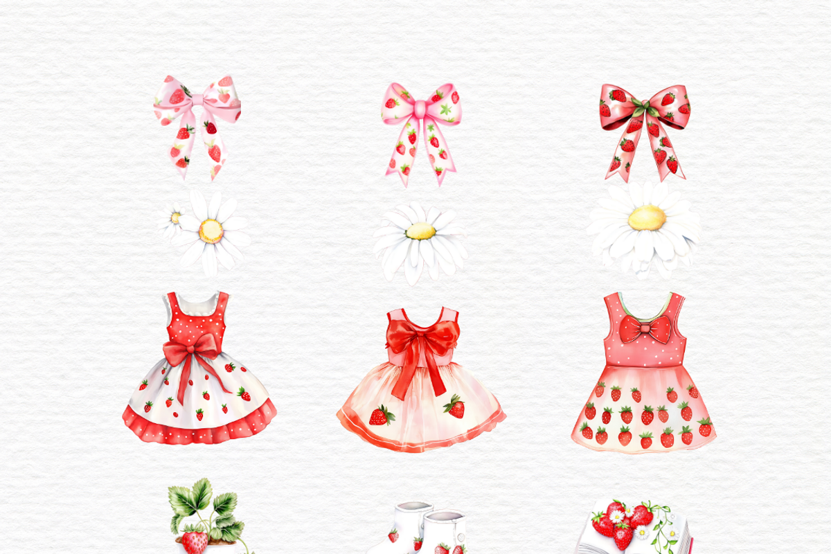 Berry sweet baby shower clipart, a Decorative Illustration by Invite to Clipart (Photo 3 of 7)