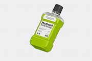 Mouthwash Bottle Mockup, a Packaging Mockup by Unerispace (Thumbnail 4 of 5)